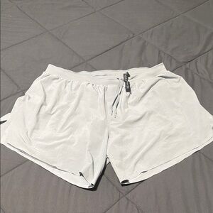 lululemon athletica Light Gray Athletic Shorts